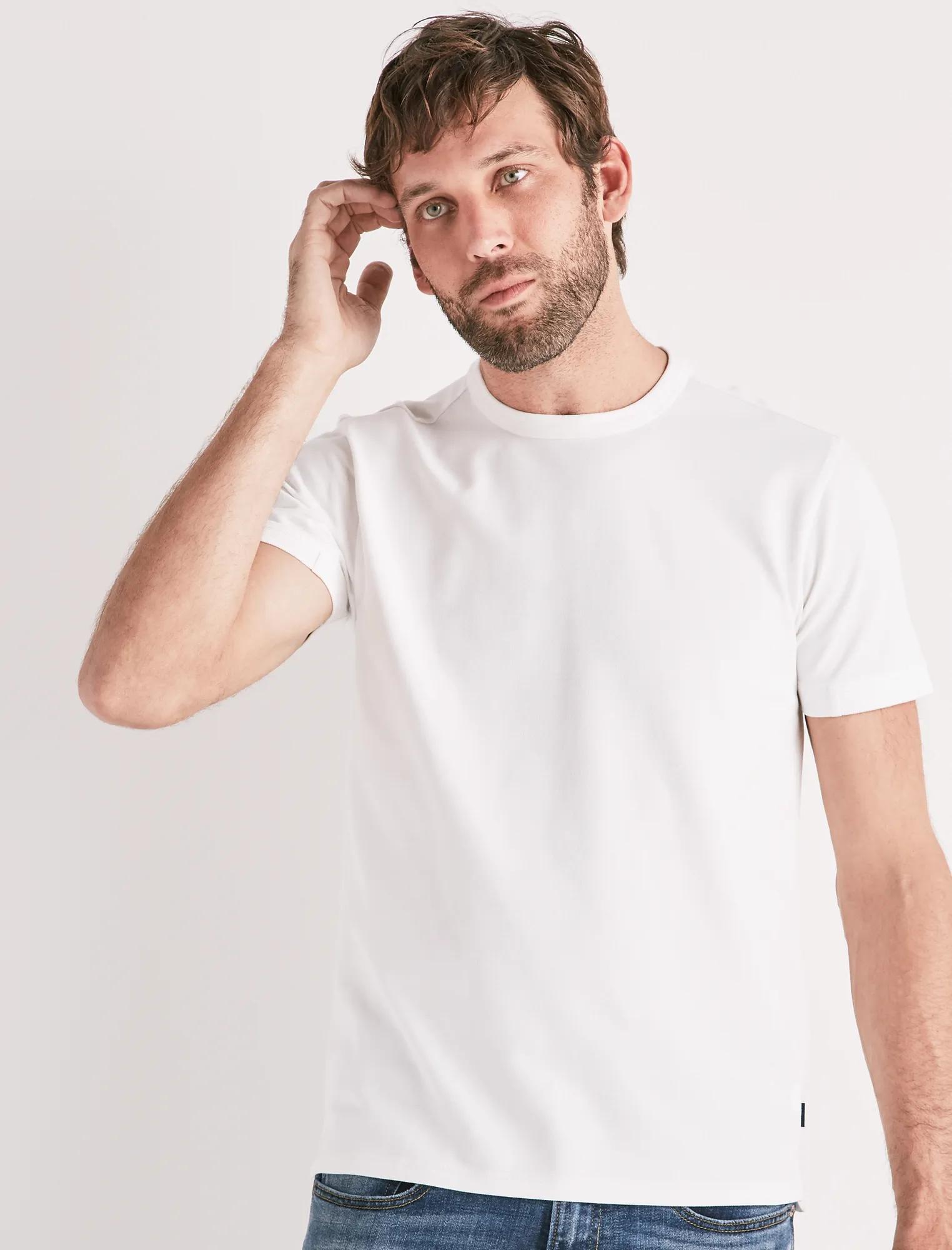 COOLMAX PIQUE CREW TEE, image 1