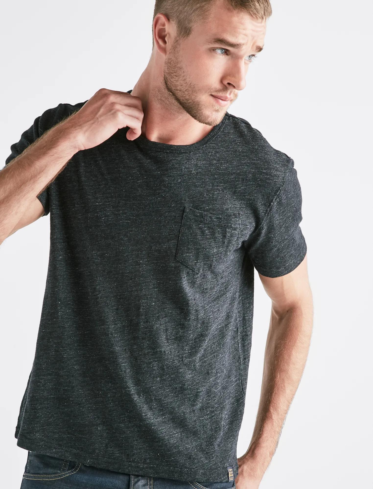 LINEN POCKET CREW, image 1