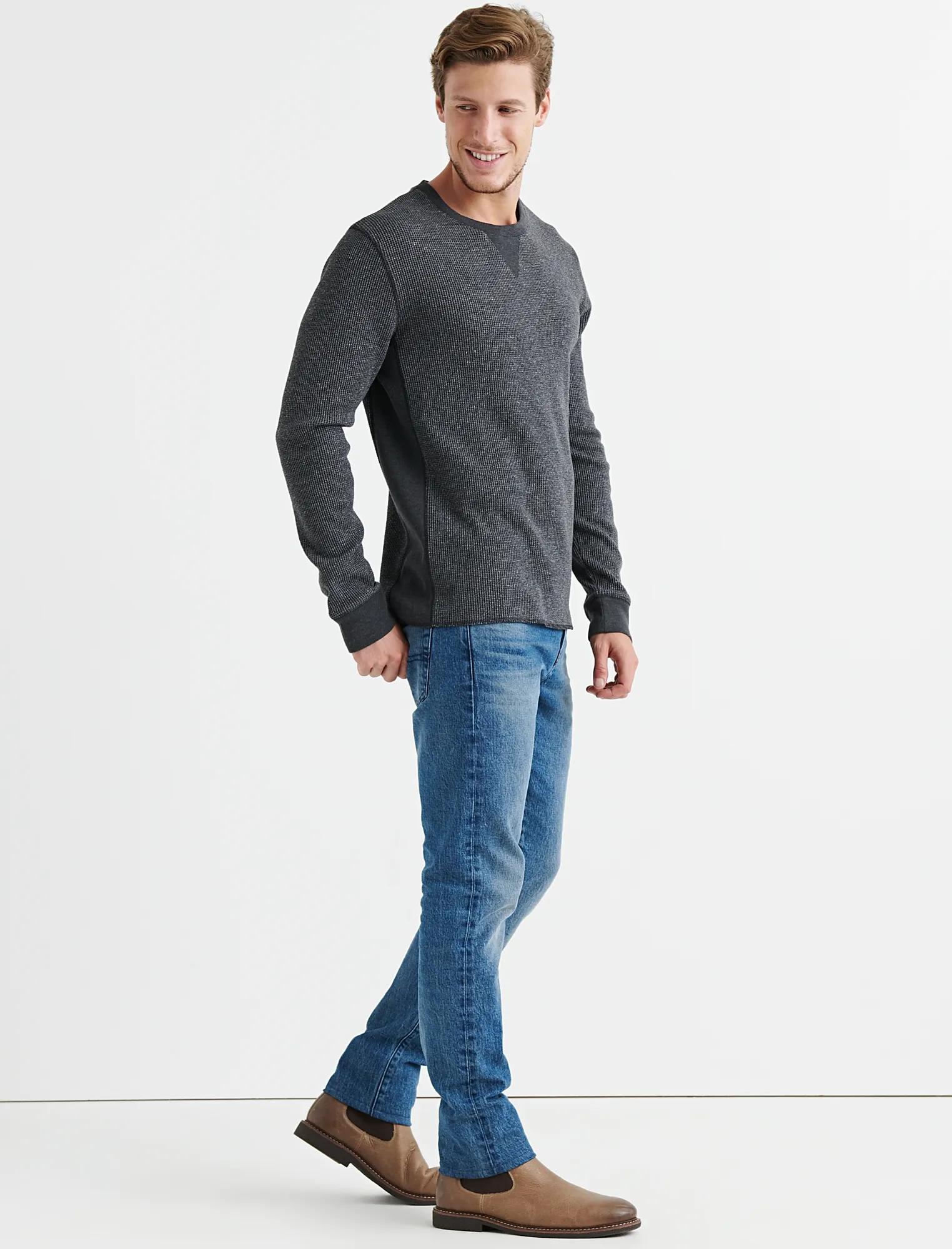 STRONG BOY FLECK THERMAL CREW, image 2