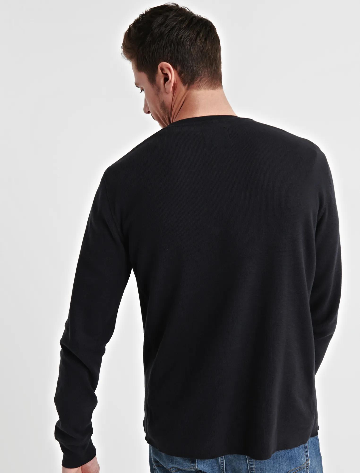 STRONG BOY BOX STITCH THERMAL CREW, image 3