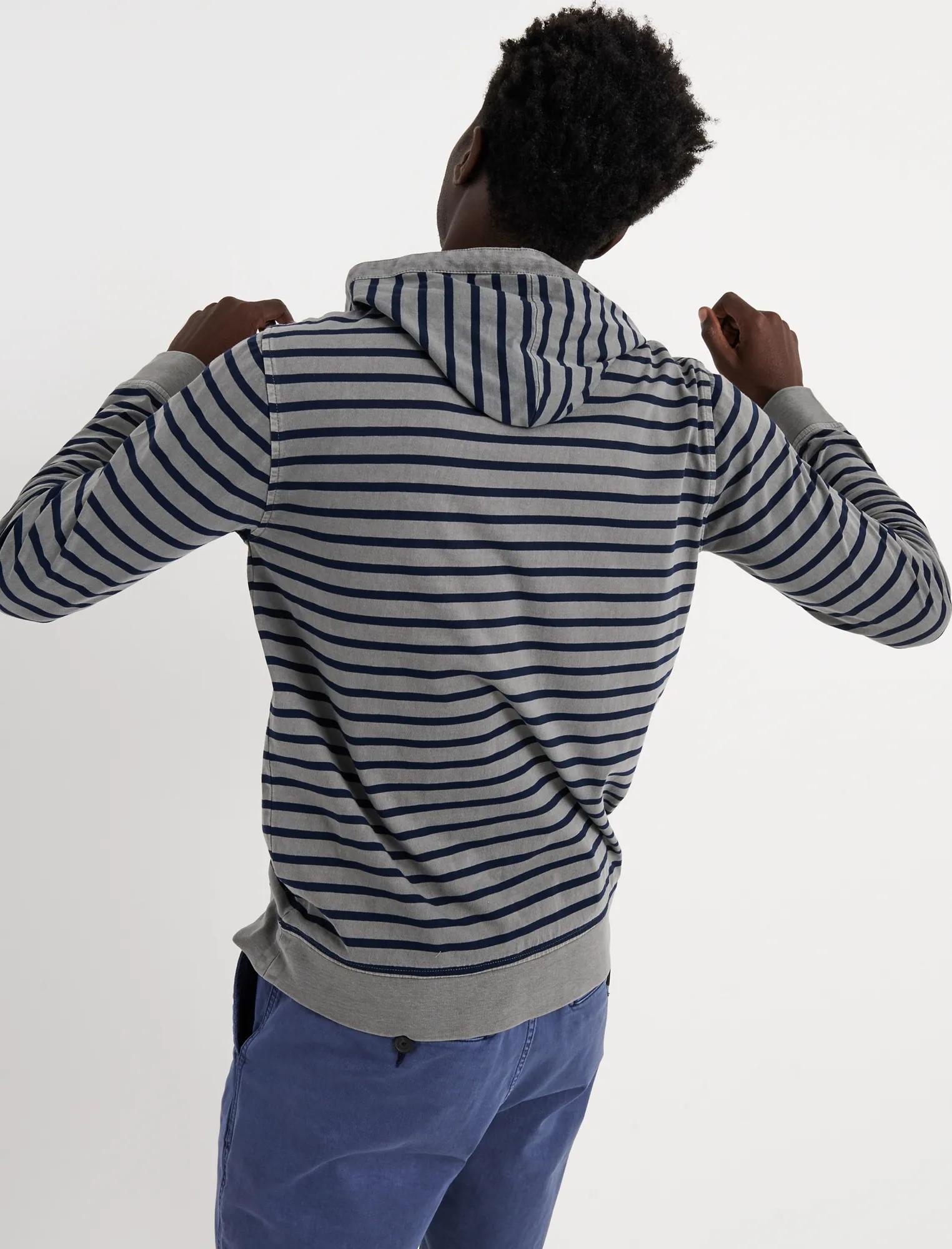 STRIPED POPOVER HOOD, image 3