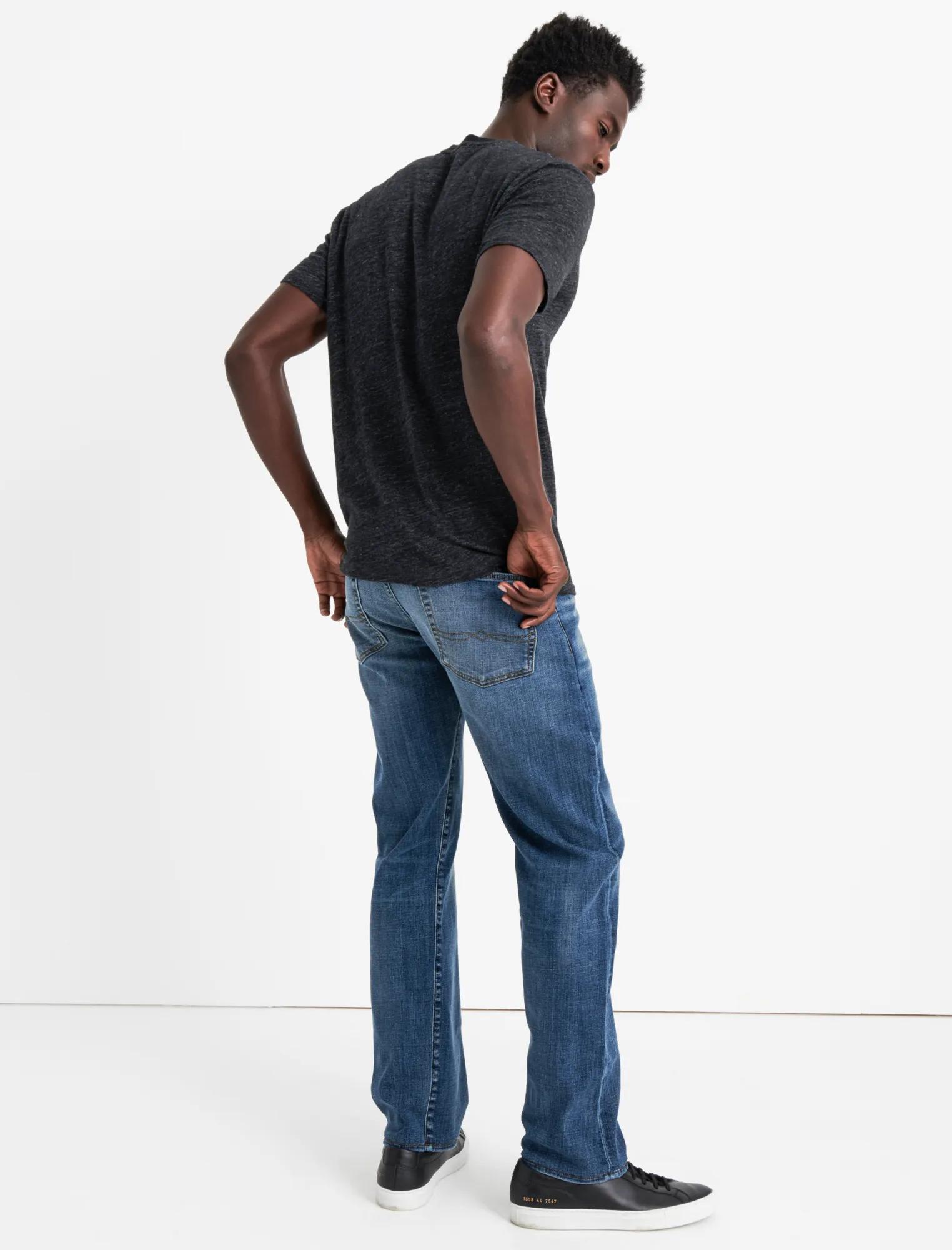 LINEN ONE POCKET TEE, image 3
