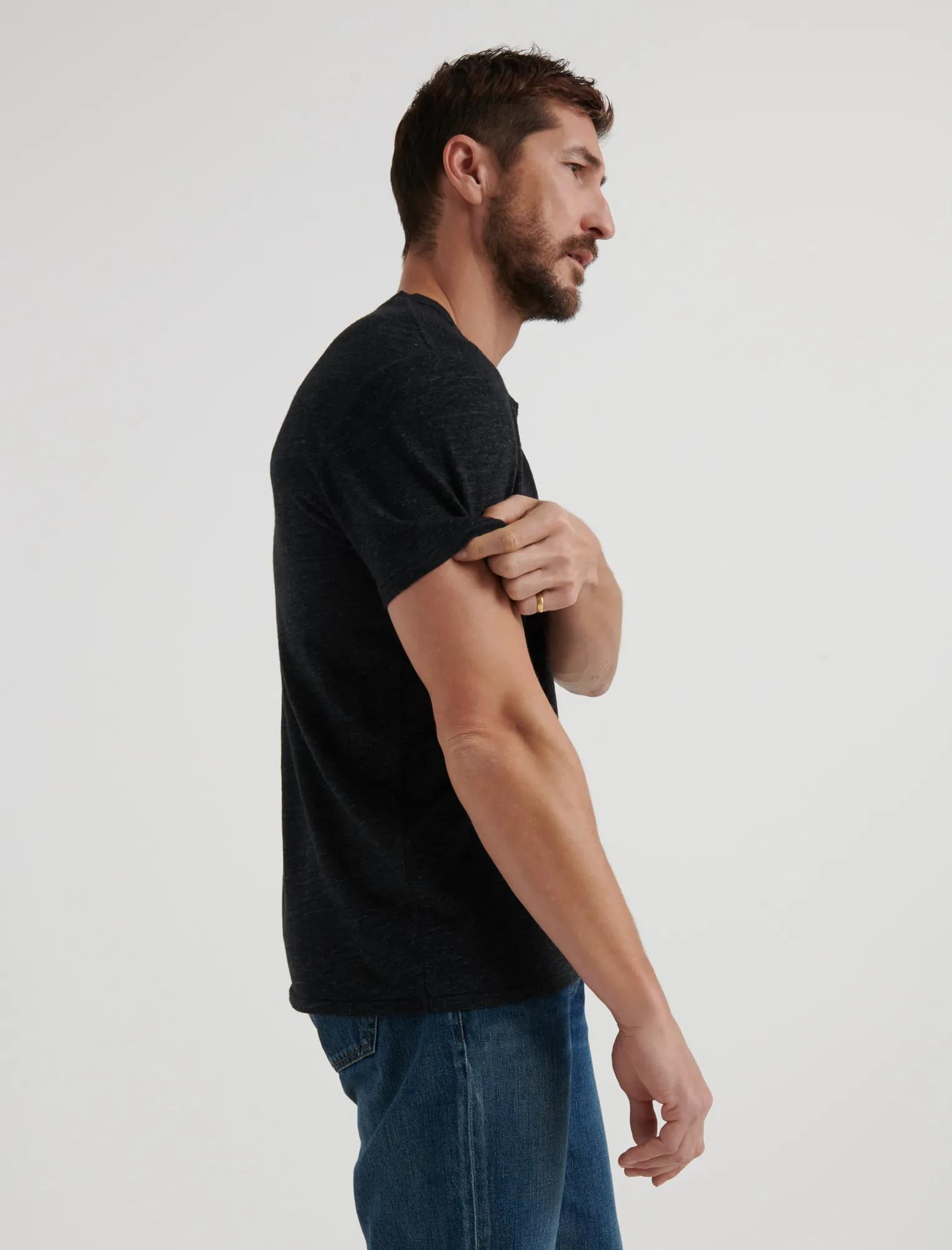 LINEN HENLEY, image 2