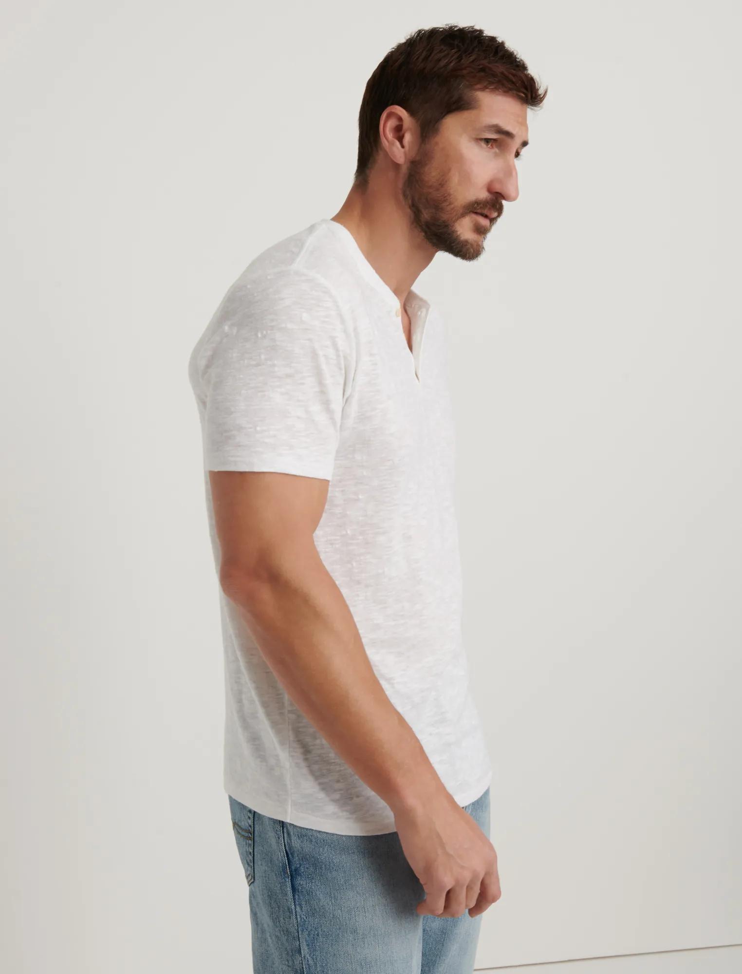 LINEN HENLEY, image 2