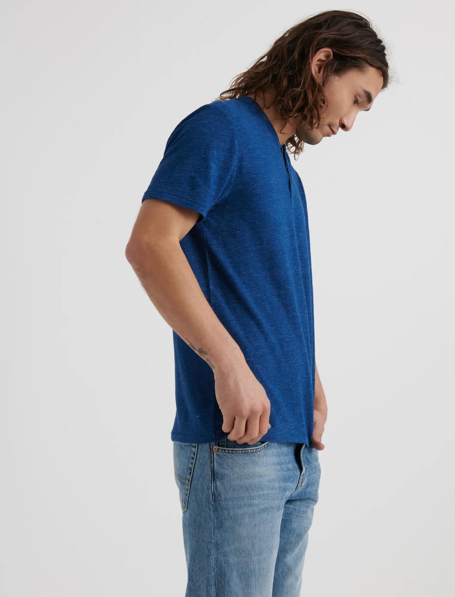 LINEN HENLEY, image 2
