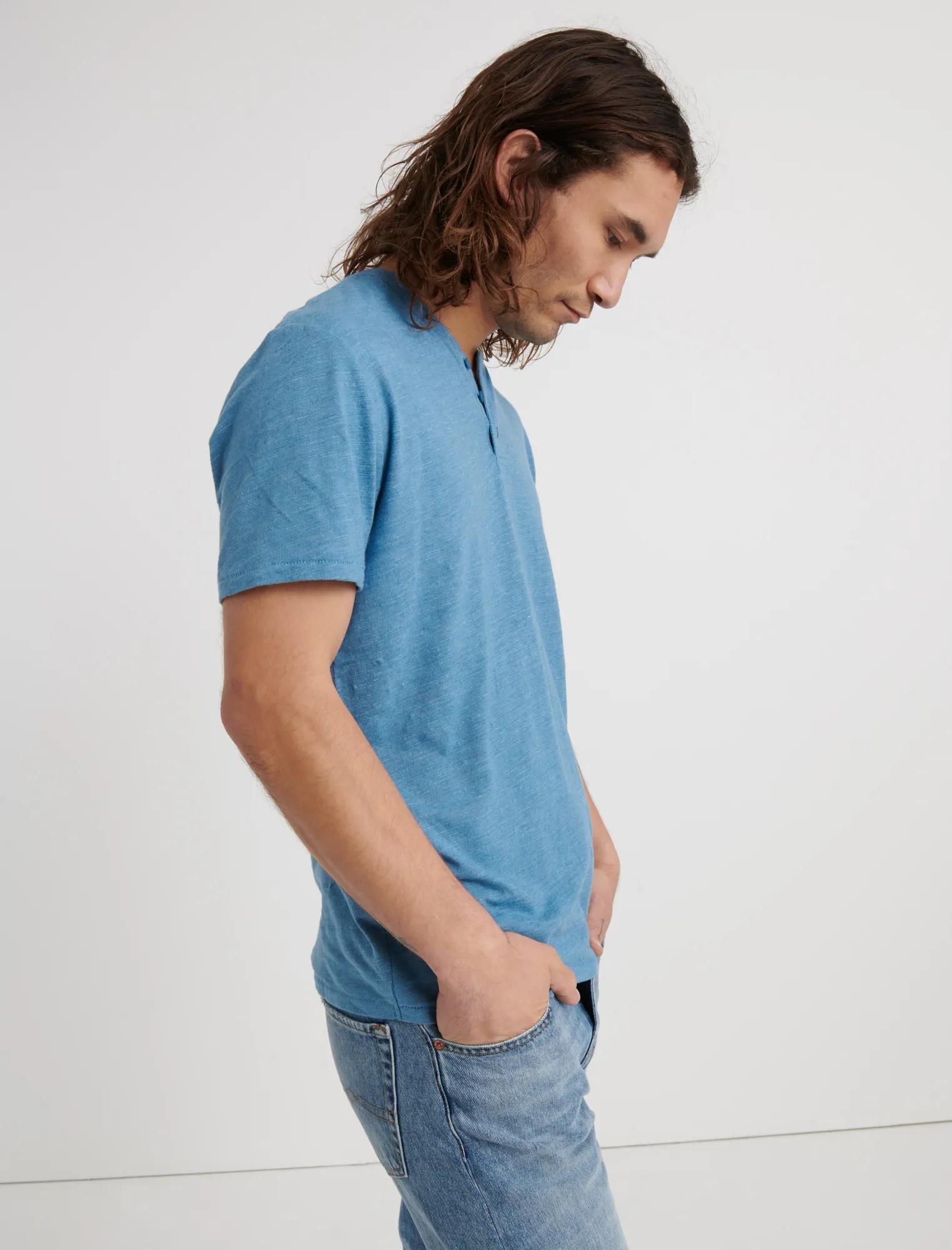 LINEN HENLEY, image 2