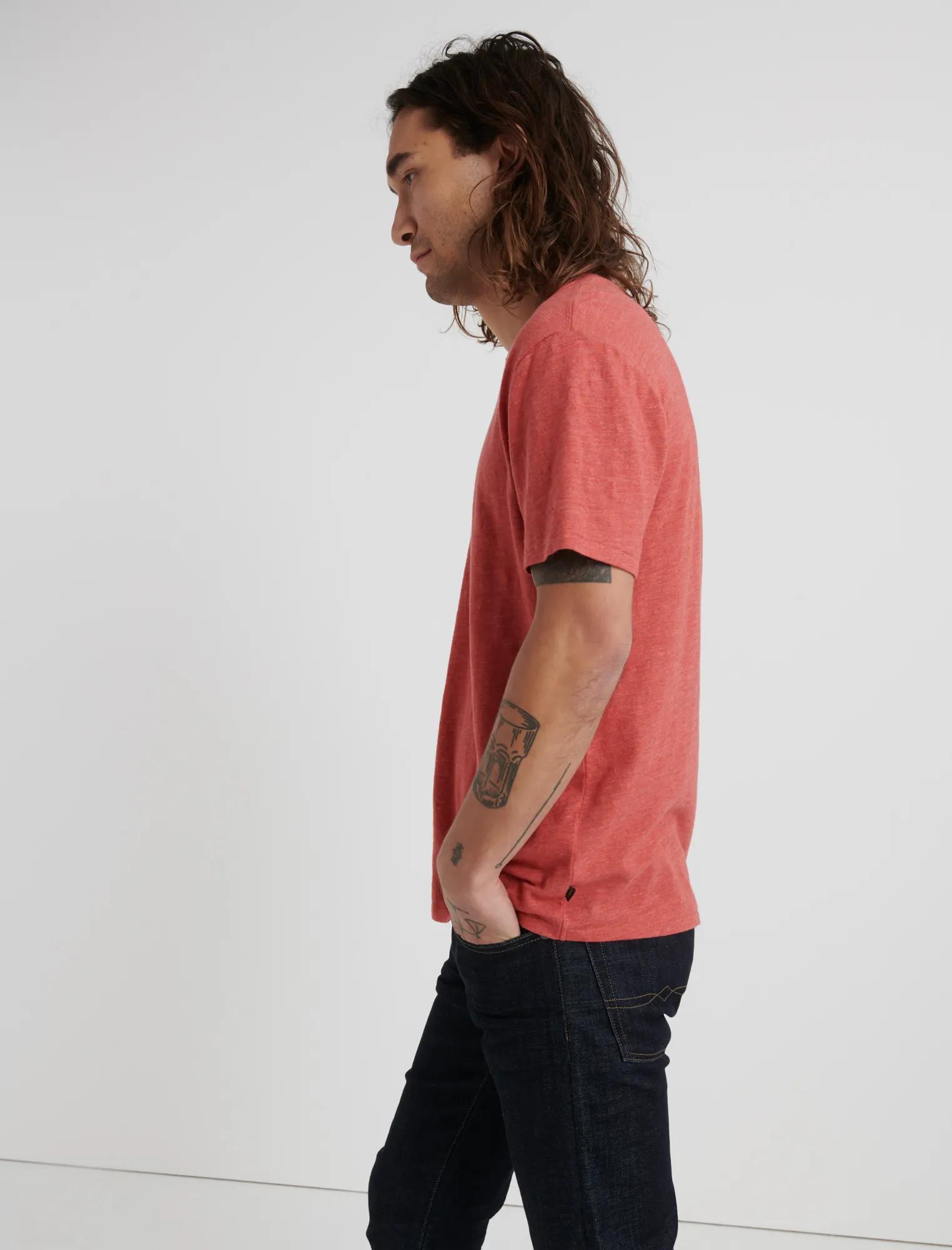 LINEN HENLEY, image 2