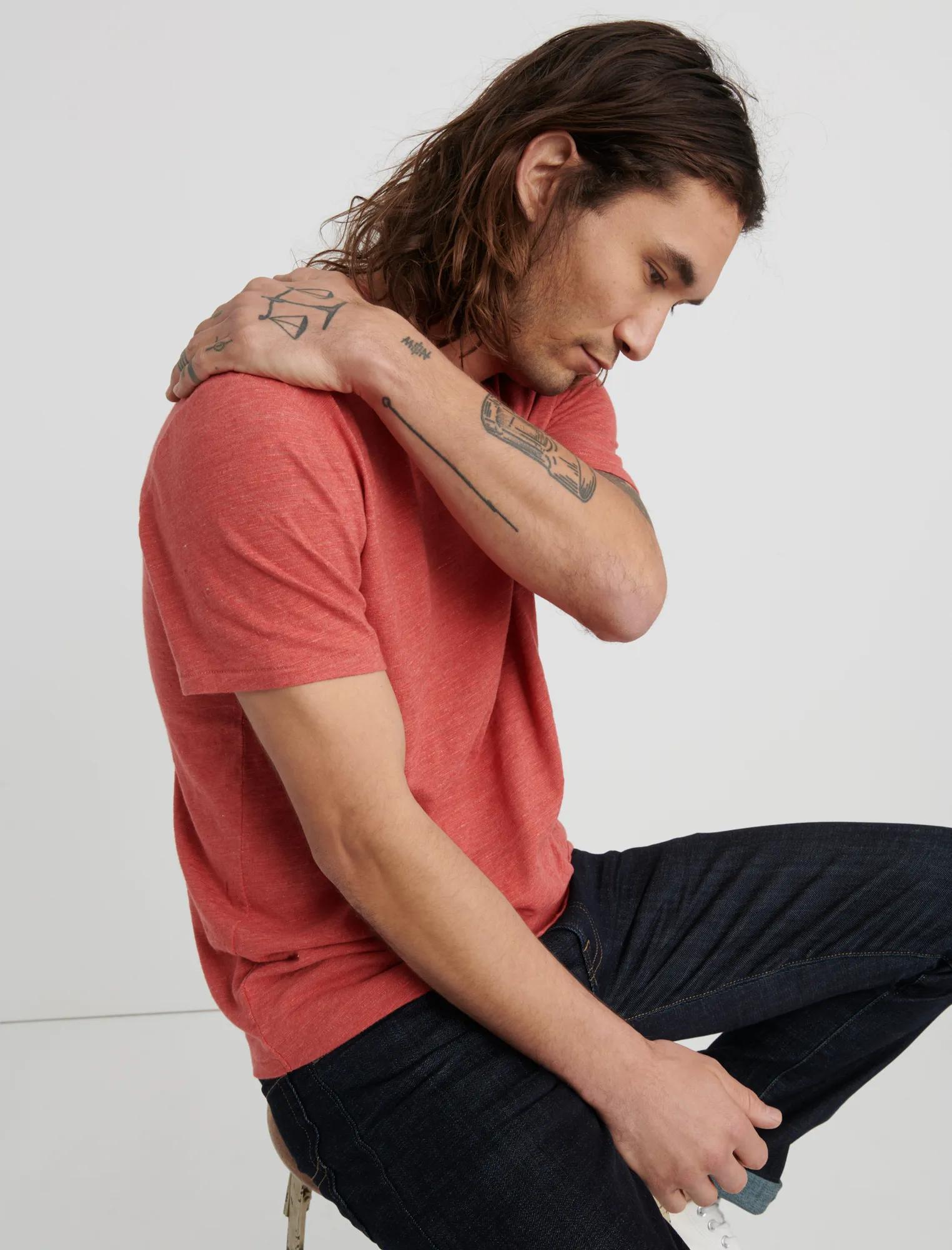 LINEN HENLEY, image 4