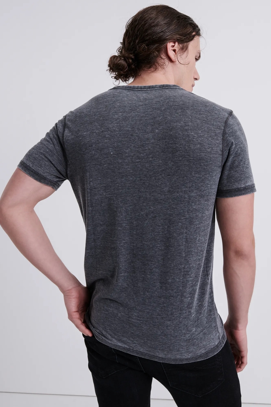 Venice Burnout Henley Shirt, image 3