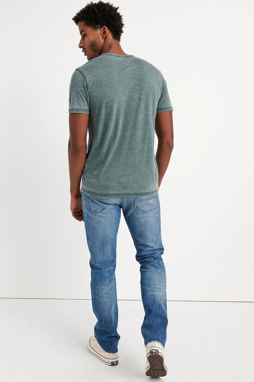 Venice Burnout Henley Shirt, image 3