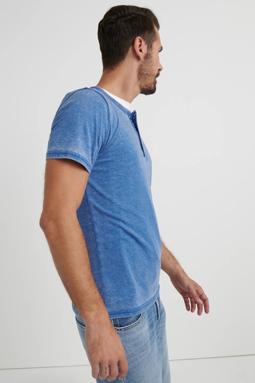Venice Burnout Henley Shirt, image 2