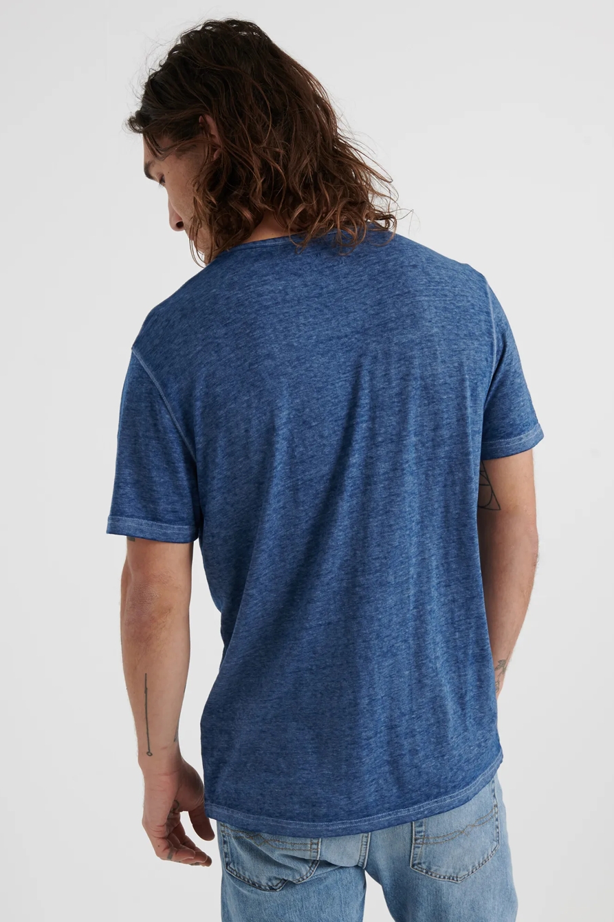 Venice Burnout Henley Shirt, image 3