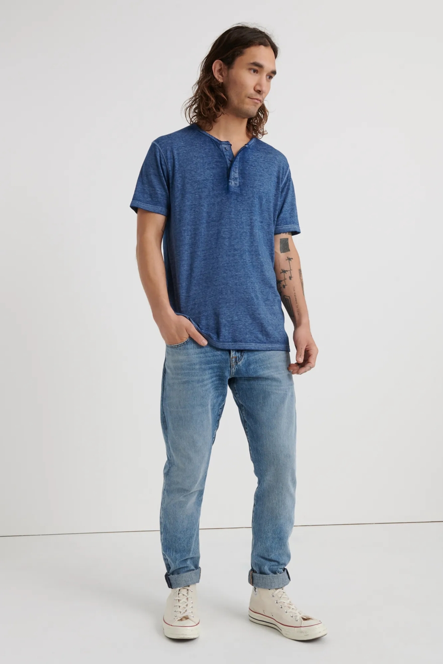Venice Burnout Henley Shirt, image 4