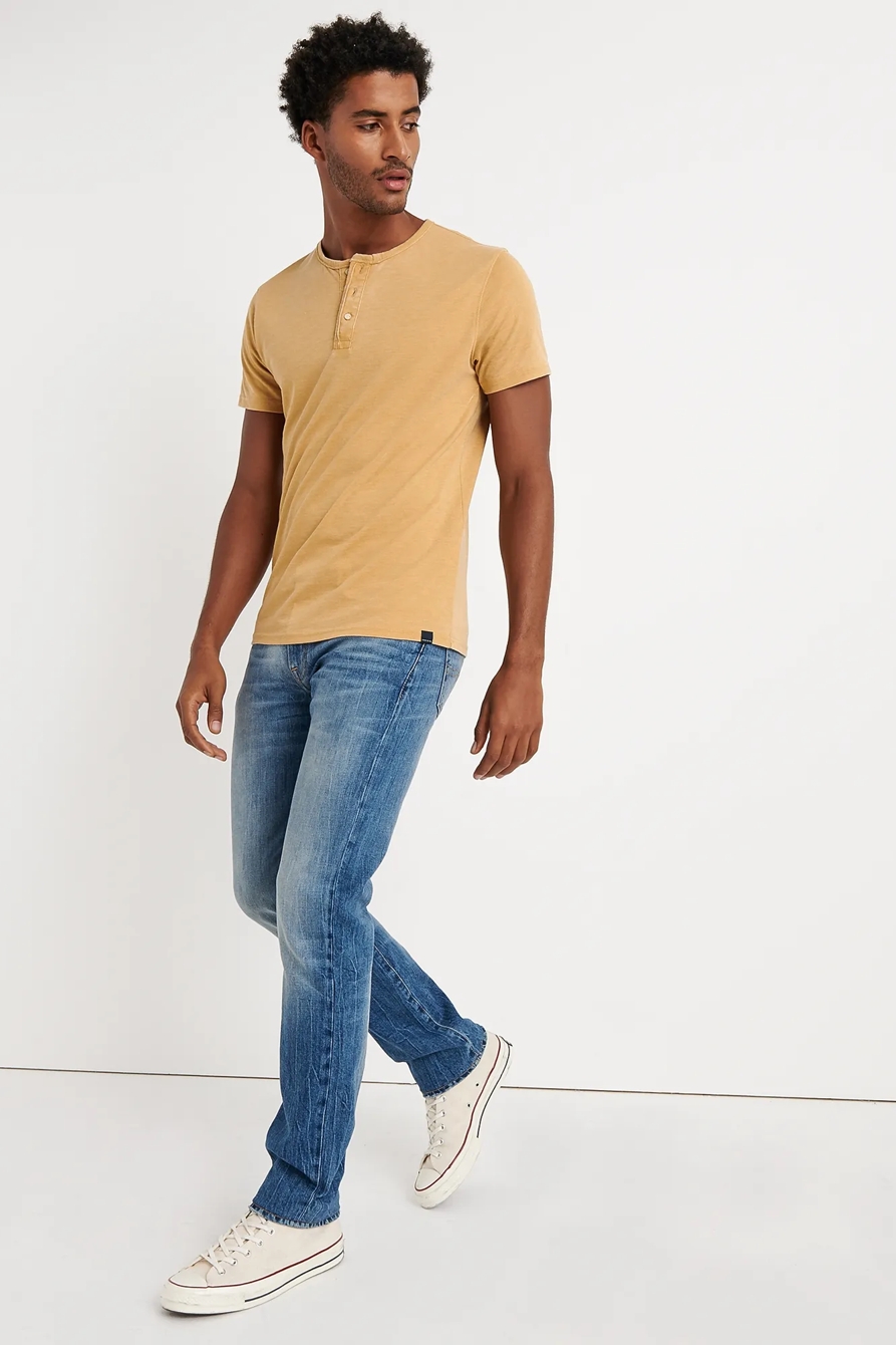 Venice Burnout Henley Shirt, image 2