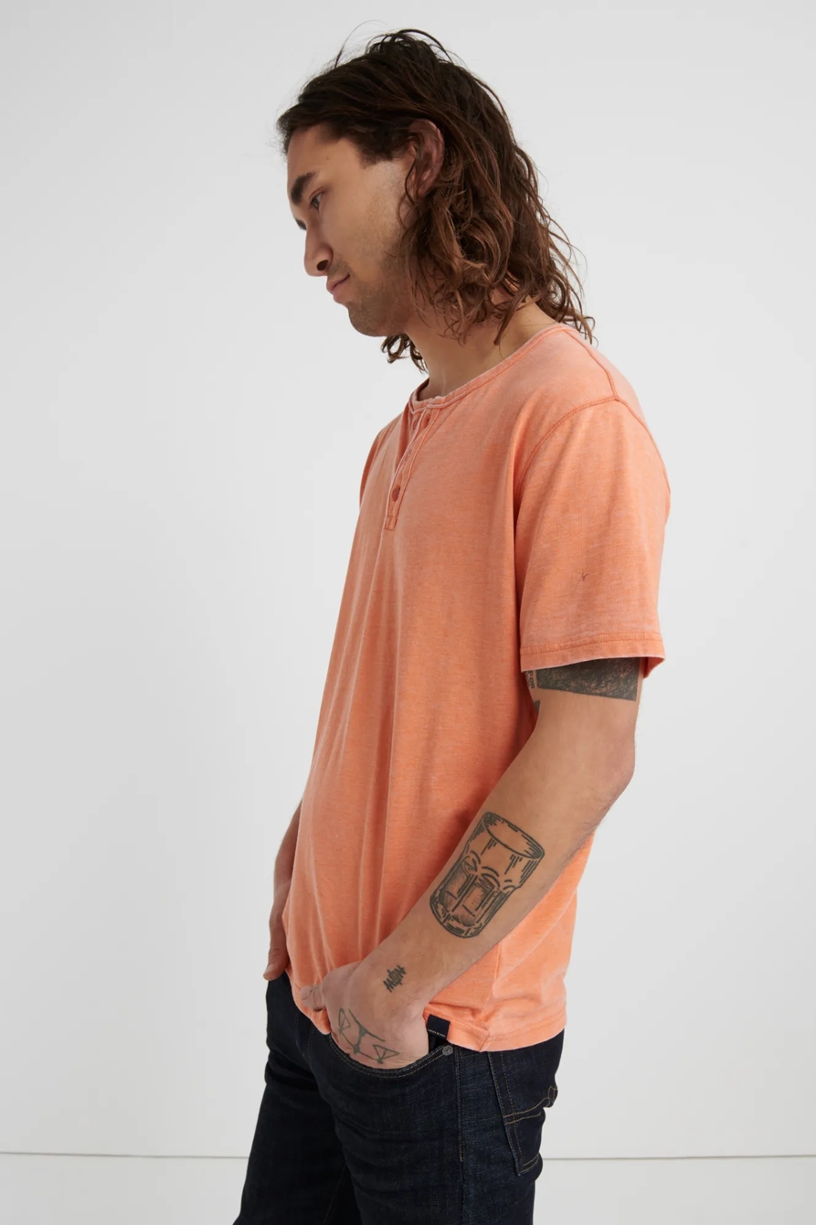Venice Burnout Henley Shirt, image 4