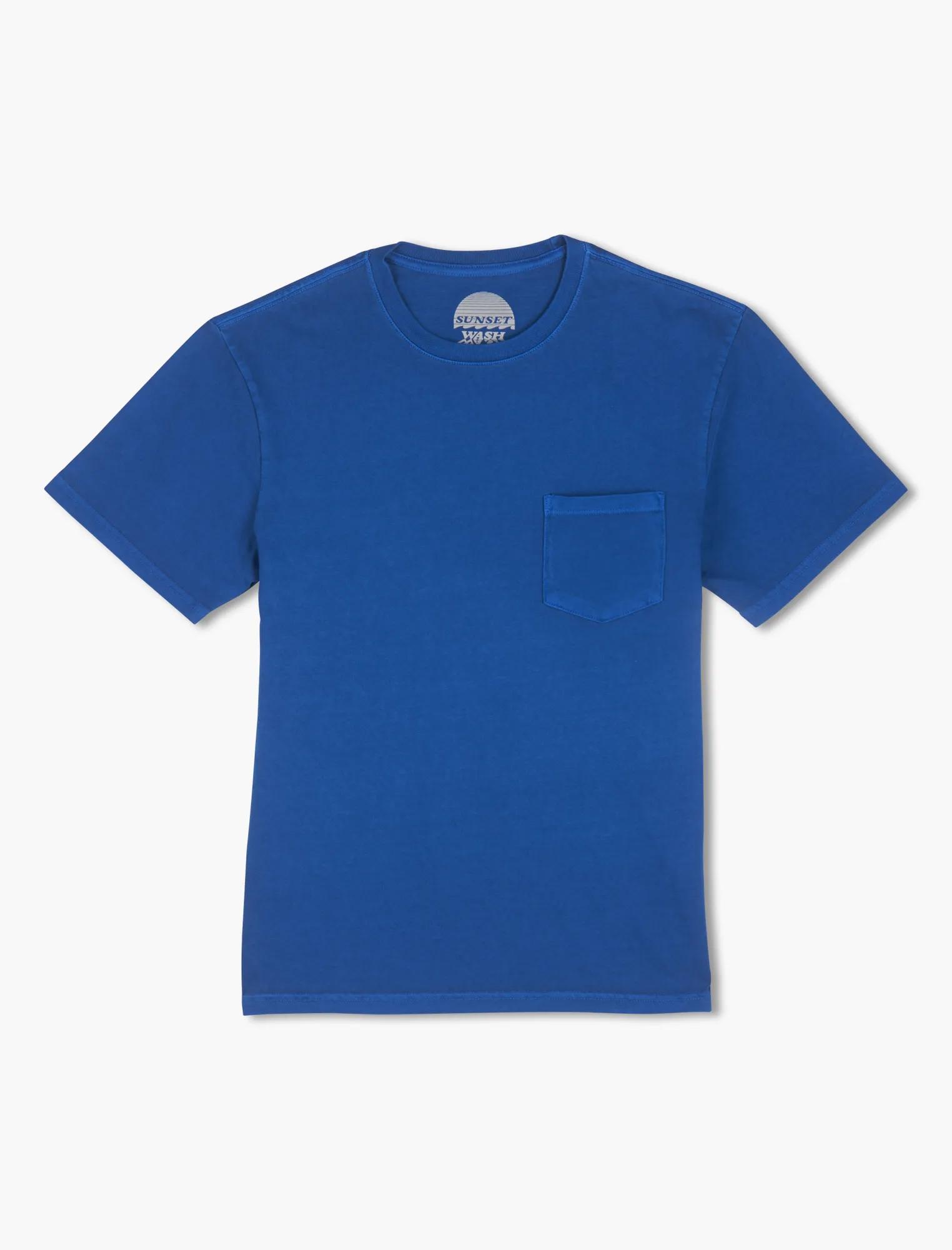 T-shirt Uomo Lucky Brand Fender Sunset - Maglietta Con Stampa Tramonto E Logo Fender, Maniche Corte, Cotone, Look Casual