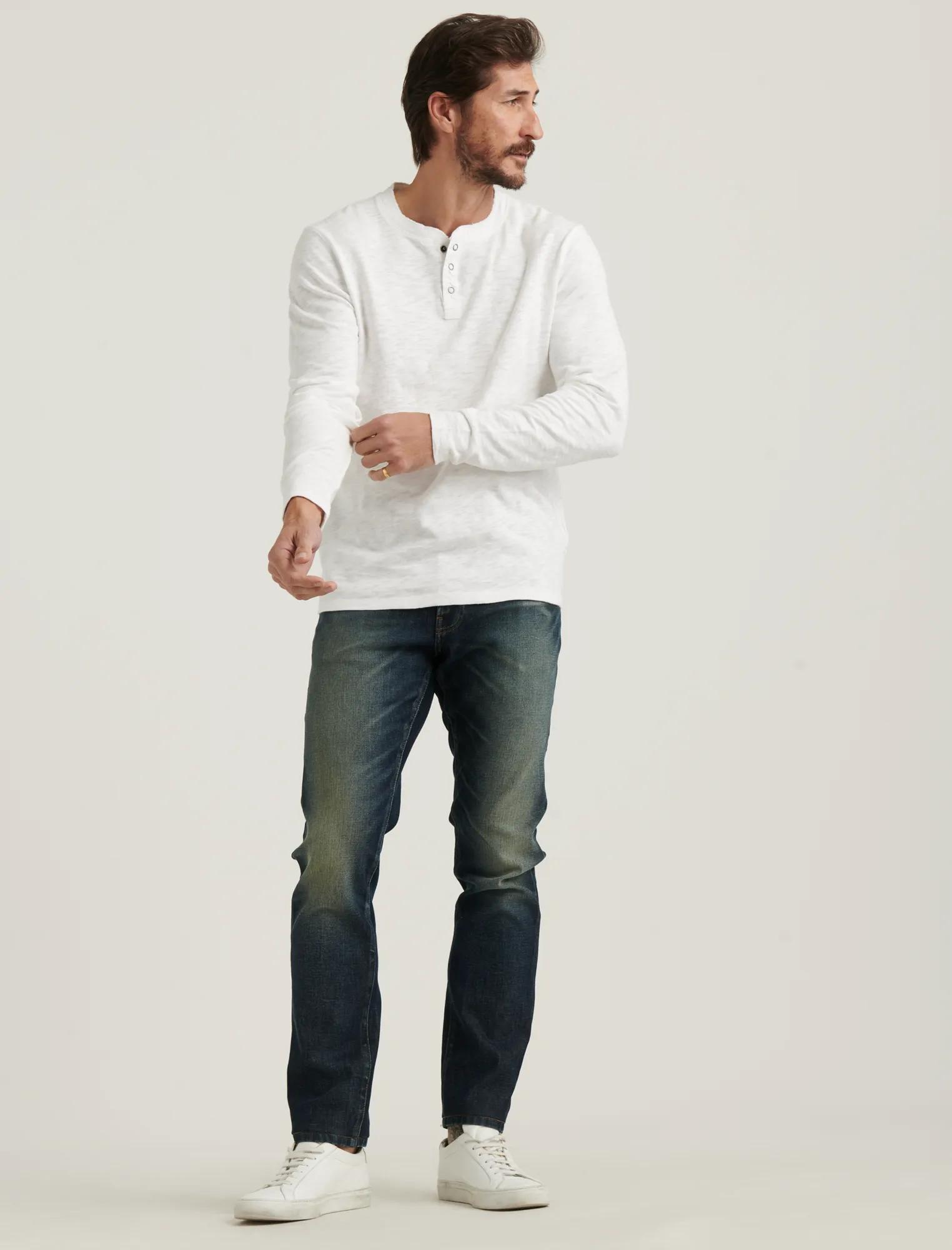 LONG SLEEVE HENLEY, image 2