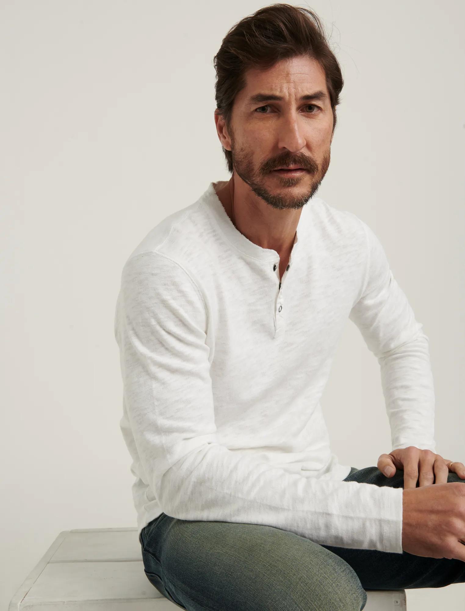 LONG SLEEVE HENLEY, image 5