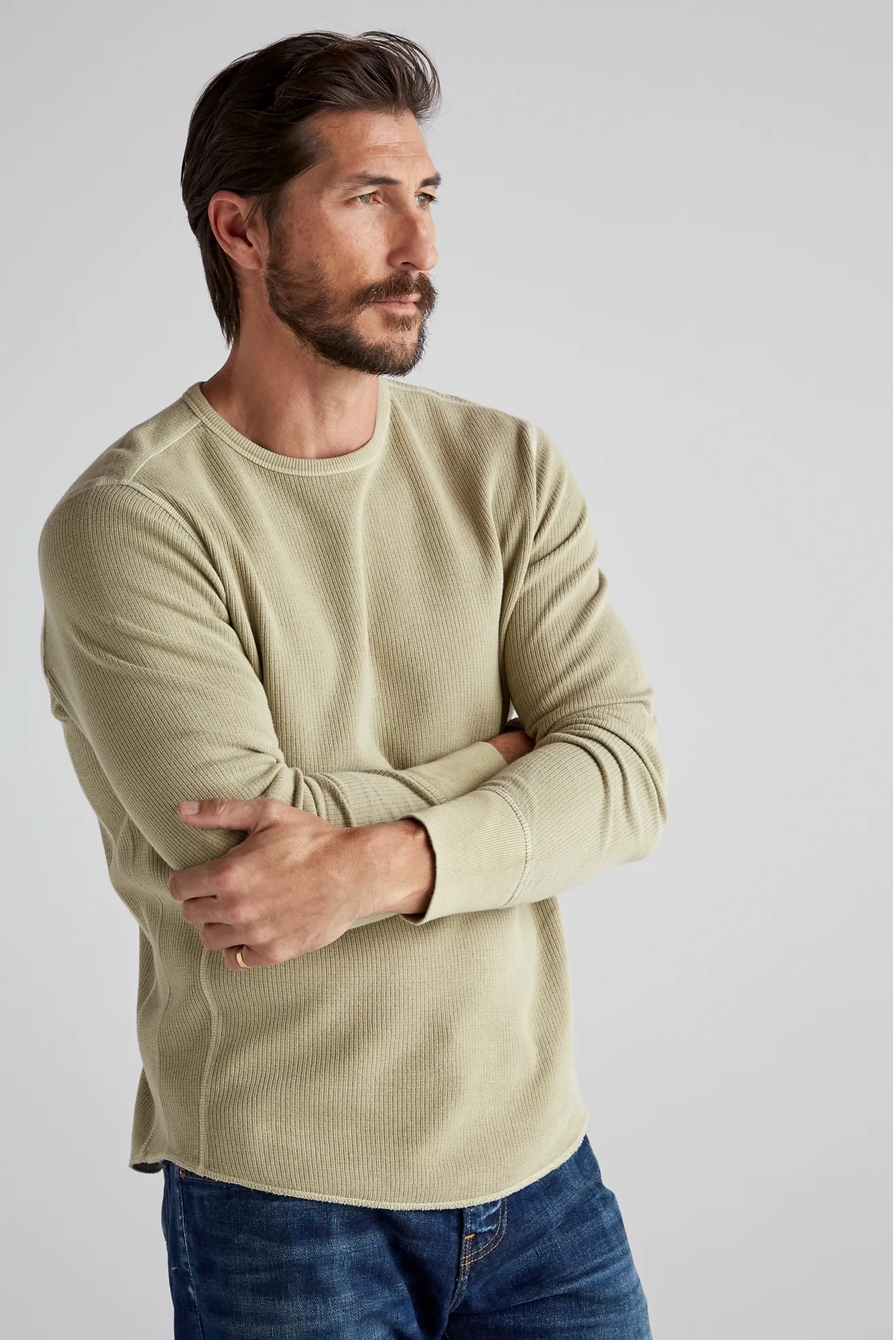 FRENCH RIB LONG SLEEVE CREW NECK, image 3