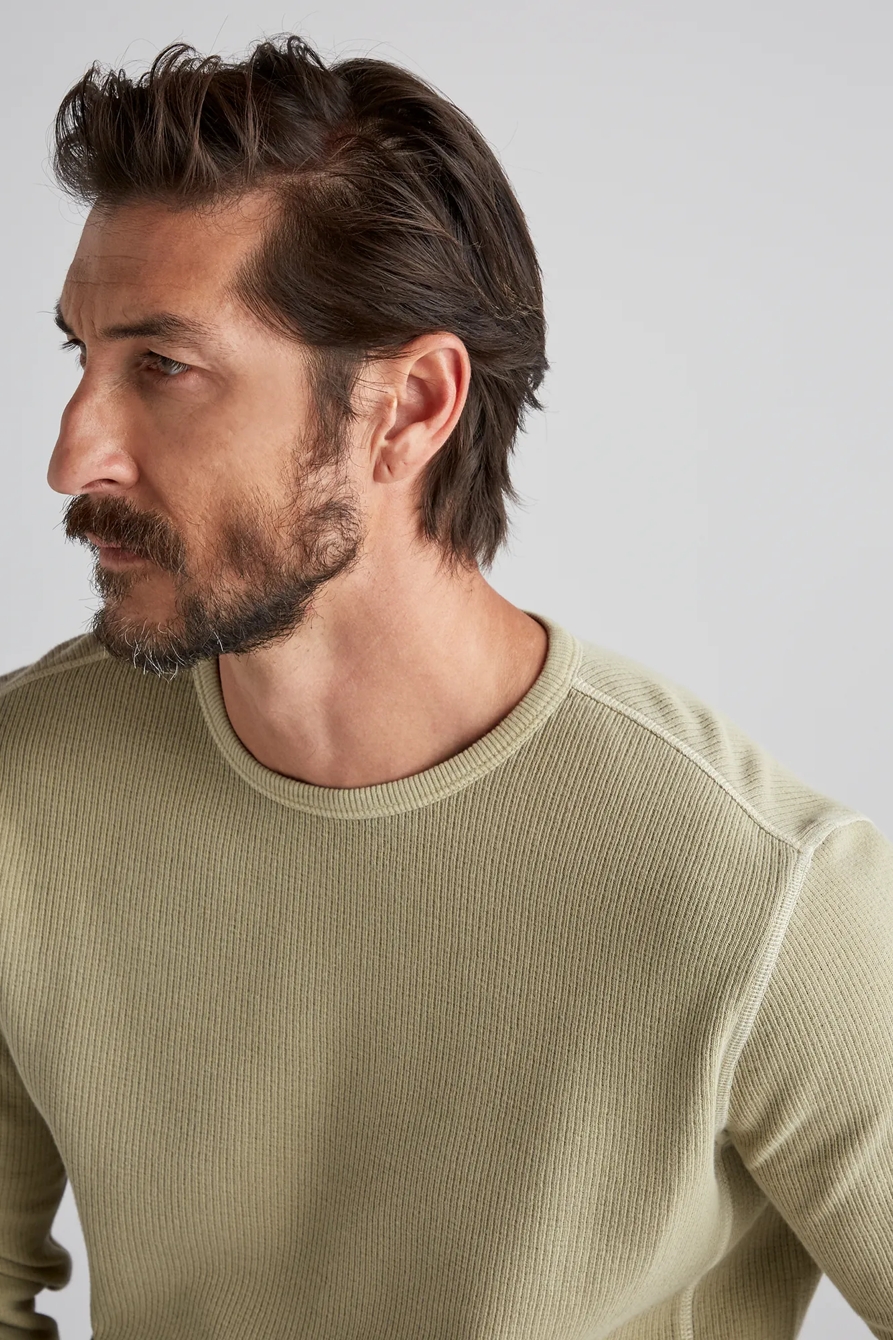 FRENCH RIB LONG SLEEVE CREW NECK, image 6