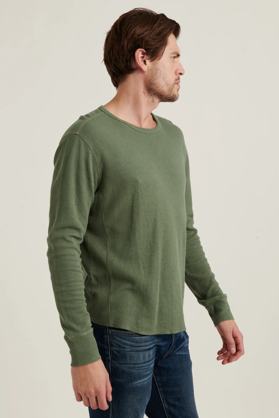 FRENCH RIB LONG SLEEVE CREW NECK, image 3
