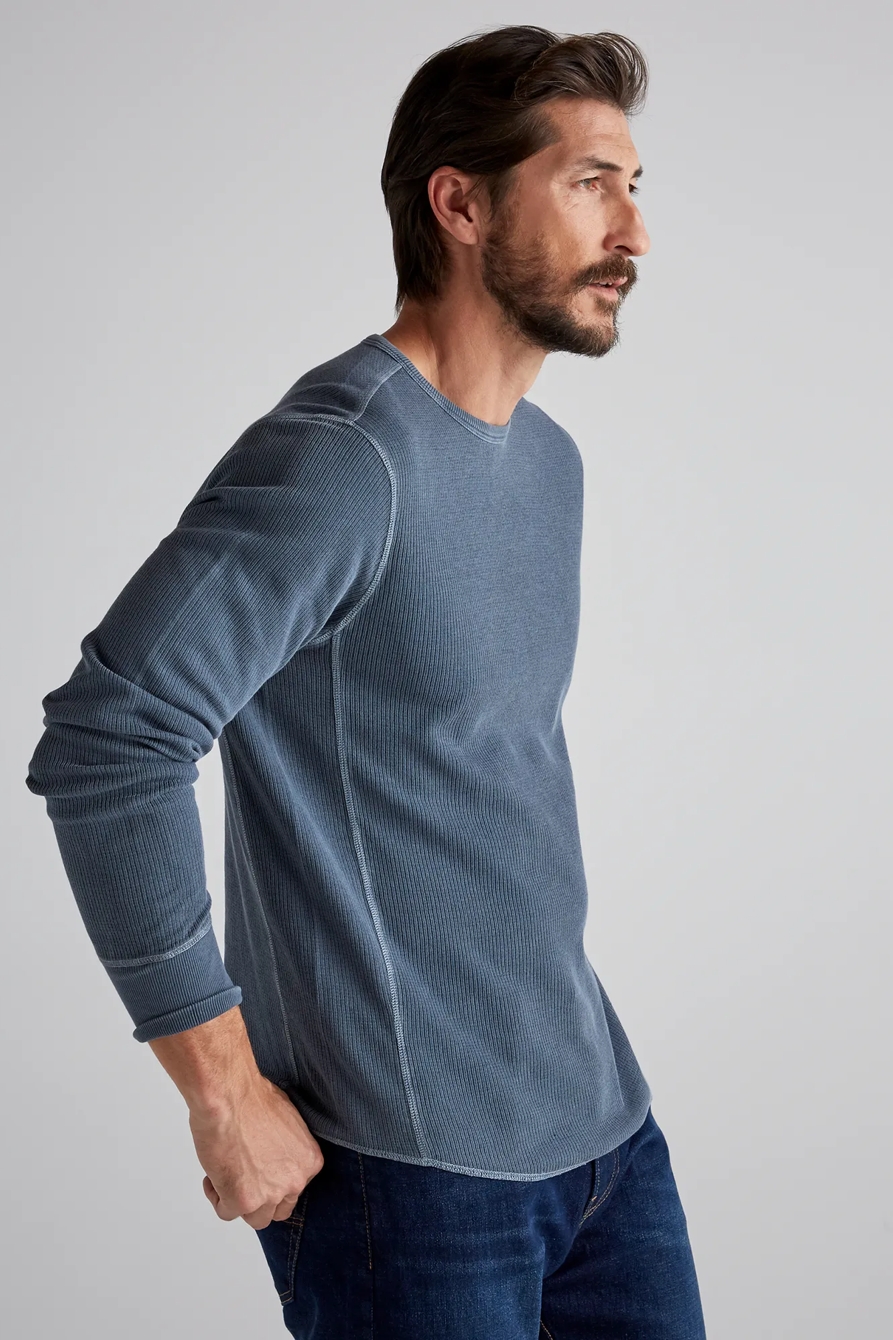 FRENCH RIB LONG SLEEVE CREW NECK, image 3