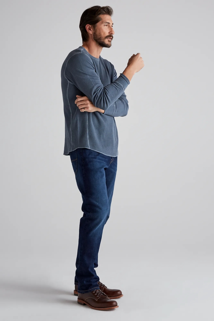 FRENCH RIB LONG SLEEVE CREW NECK, image 4