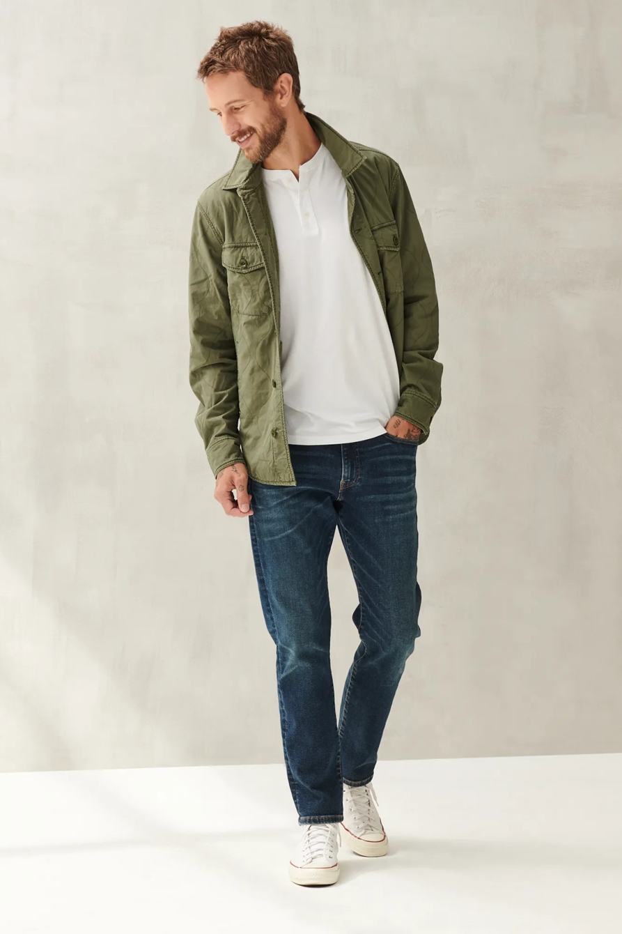 PIMA COTTON HENLEY, image 2