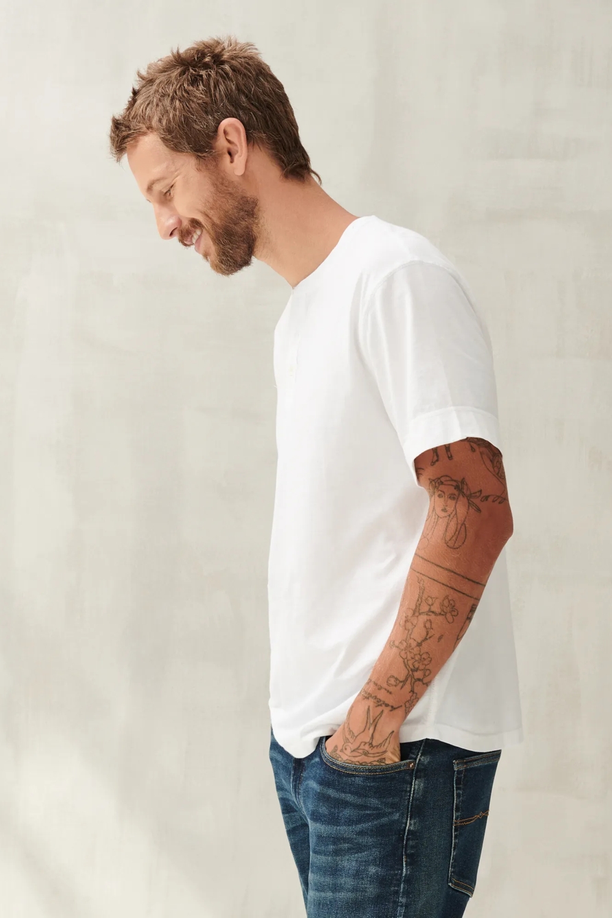 PIMA COTTON HENLEY, image 3