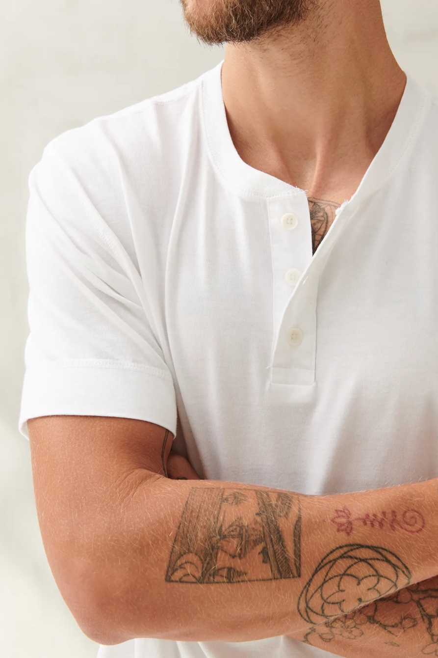 PIMA COTTON HENLEY, image 5