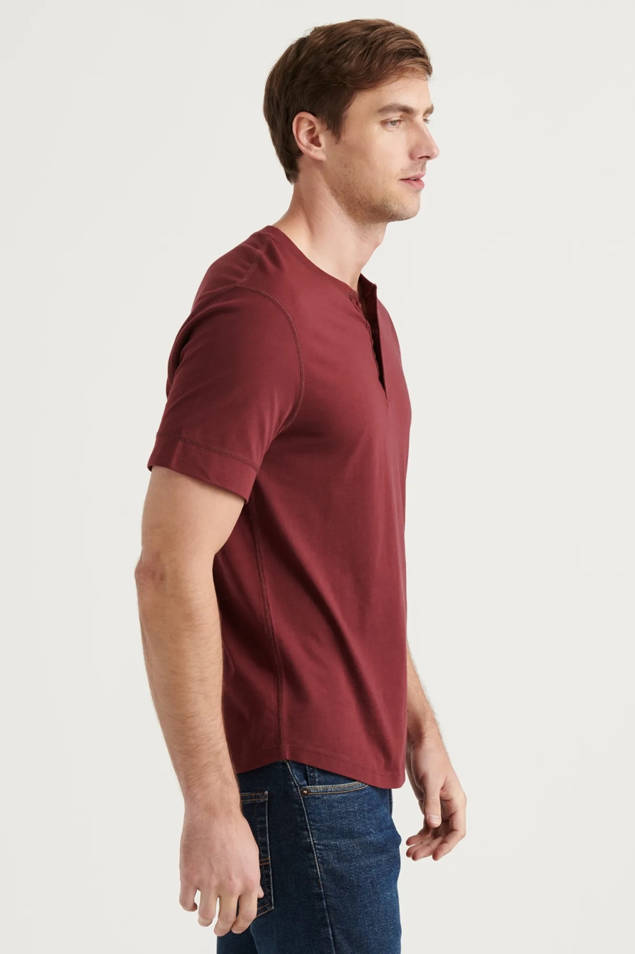 PIMA COTTON HENLEY, image 3