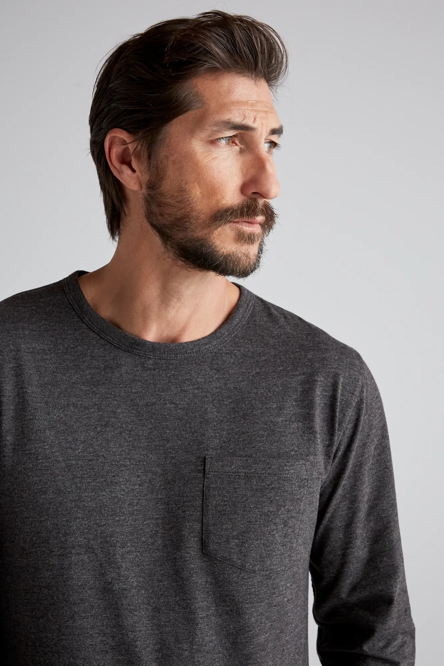 LONG SLEEVE COOLMAX TEE | Lucky Brand LONG SLEEVE COOLMAX TEE | Lucky Brand