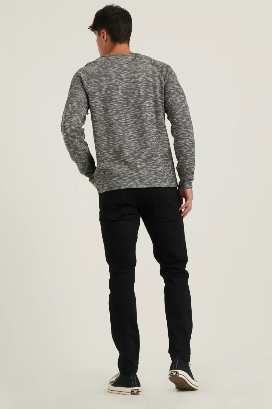 LONG SLEEVE COLORBLOCK BUTTON NOTCH, image 3