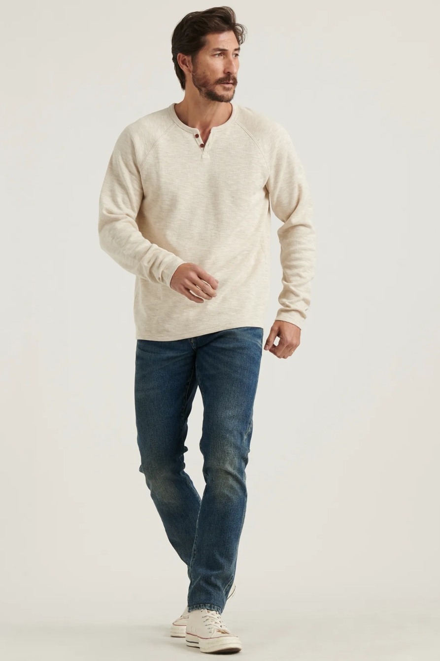 LONG SLEEVE COLORBLOCK BUTTON NOTCH, image 2