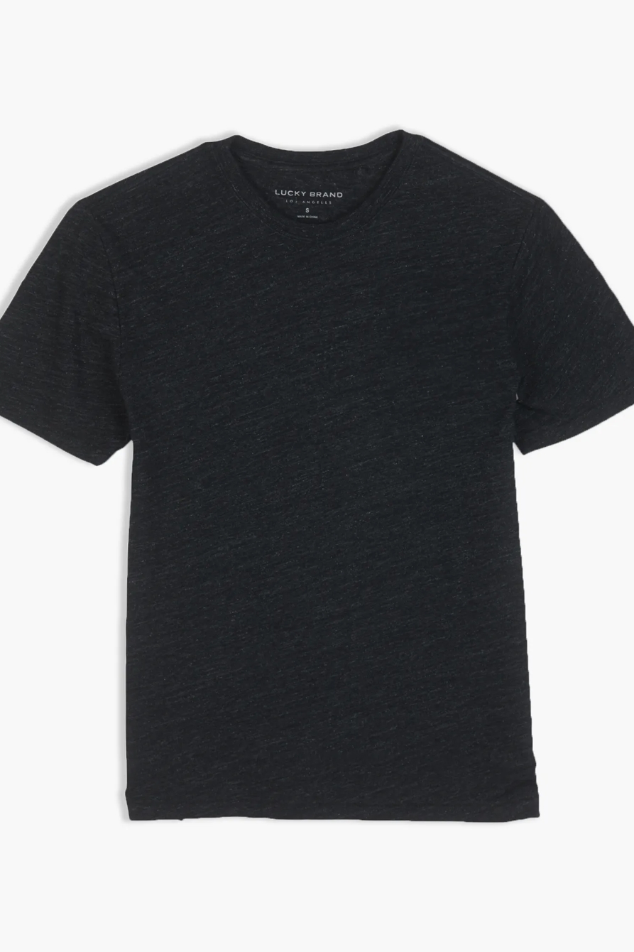 LINEN CREW TEE, image 6