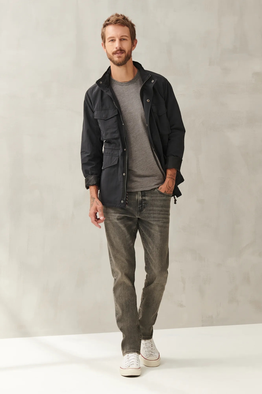 LINEN CREW TEE, image 2