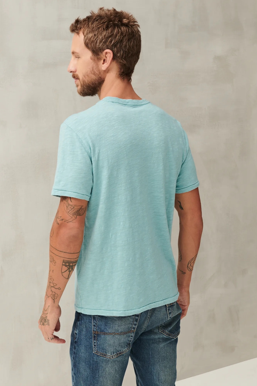 LINEN CREW TEE, image 4