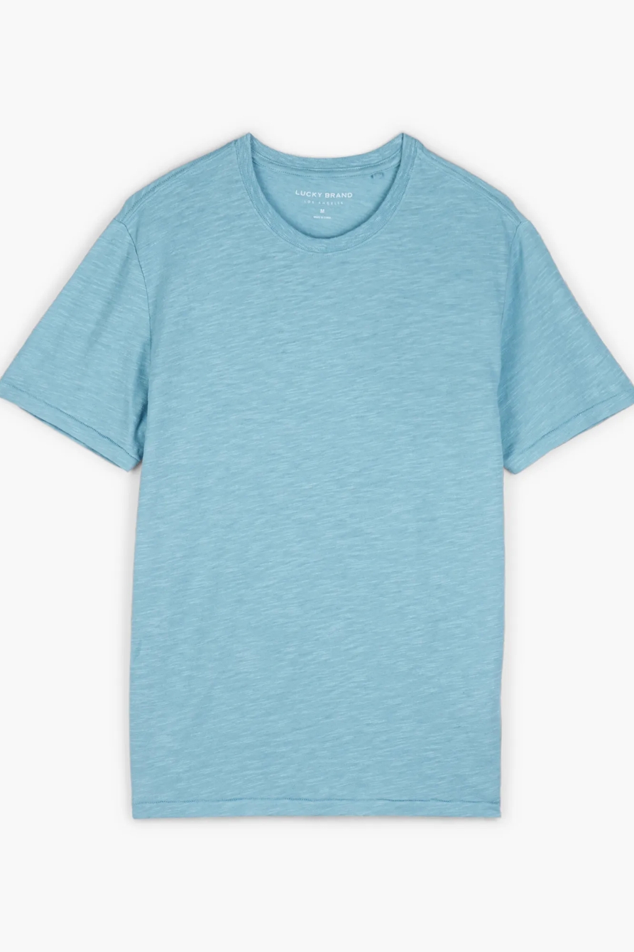 LINEN CREW TEE, image 6