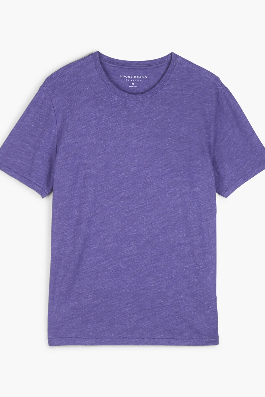 LINEN CREW TEE, image 6