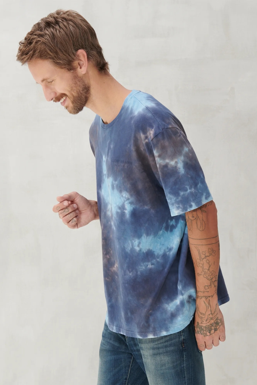 DISTORTED TIE DYE TEE, image 3
