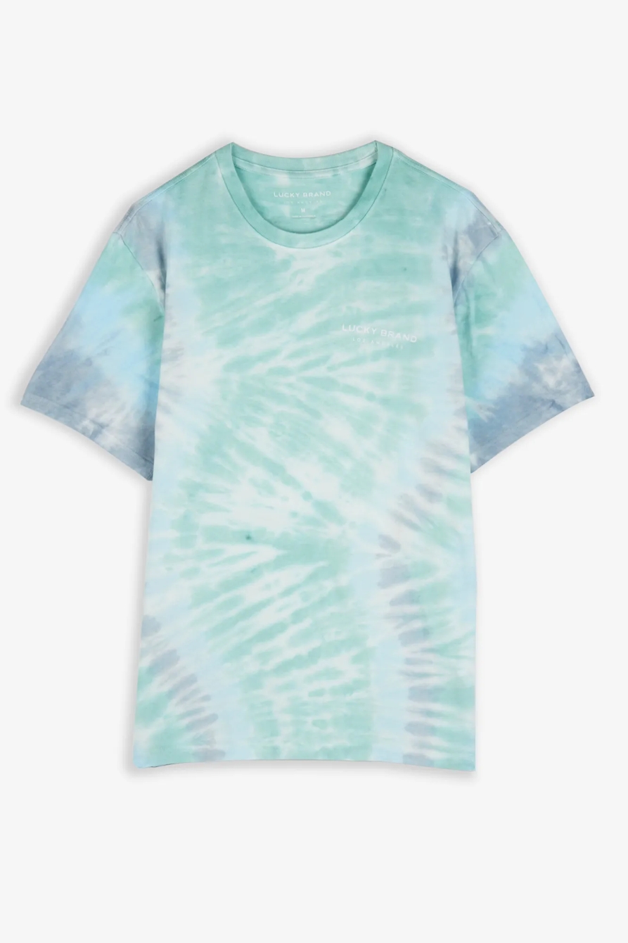 DISTORTED TIE DYE TEE, image 1