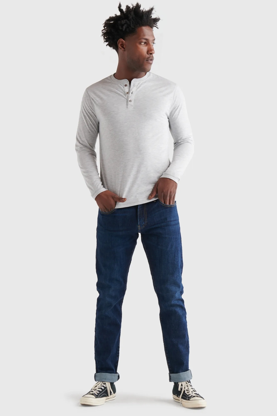 TENCEL JERSEY HENLEY, image 2