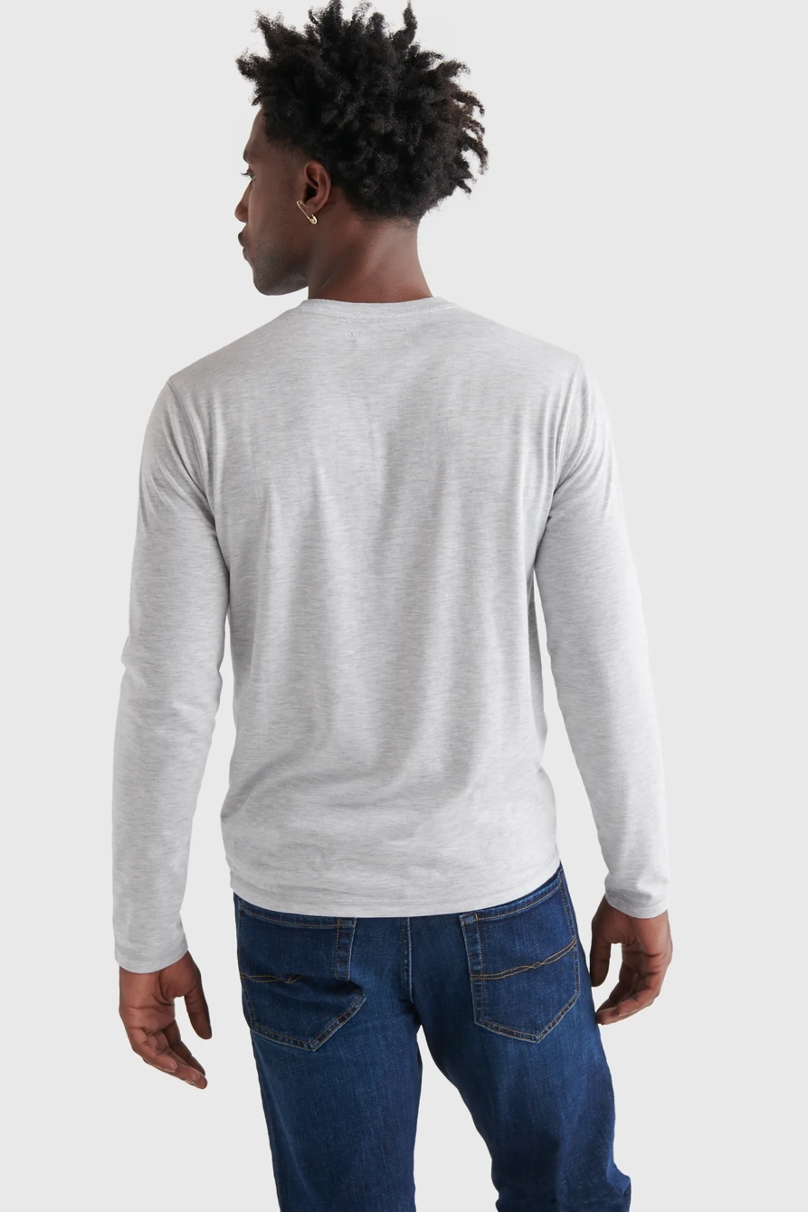 TENCEL JERSEY HENLEY, image 5