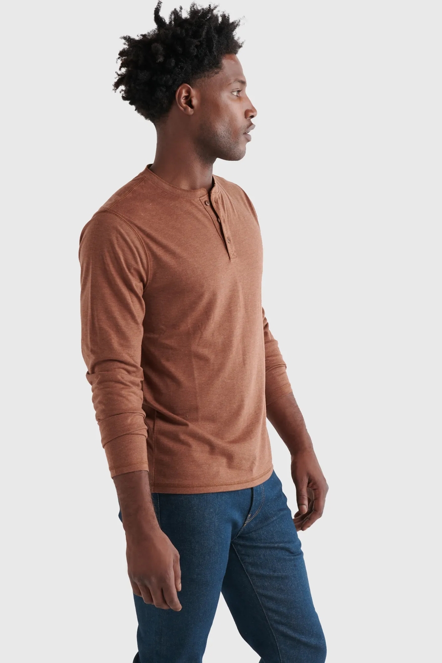 TENCEL JERSEY HENLEY, image 3