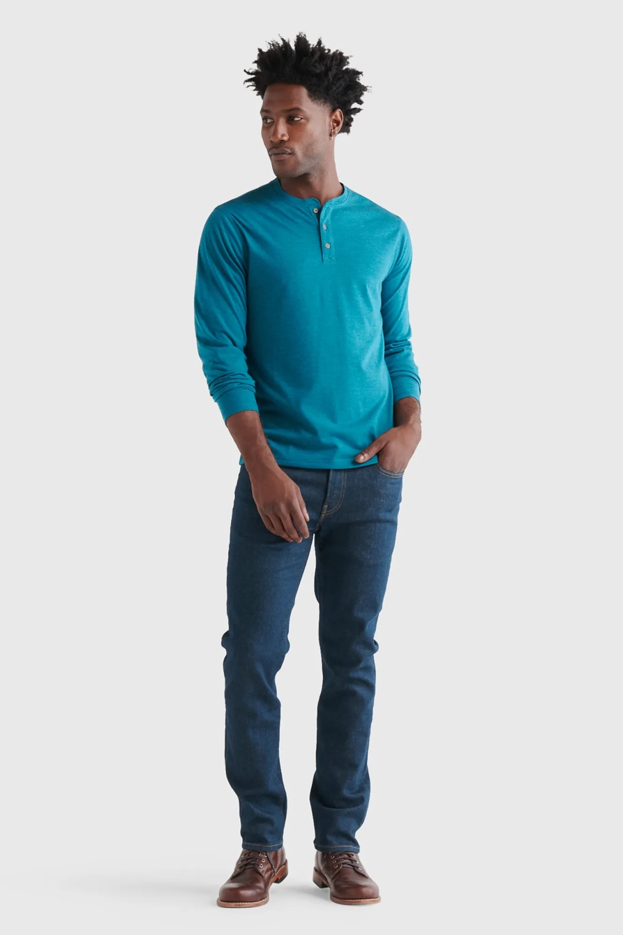 TENCEL JERSEY HENLEY, image 2