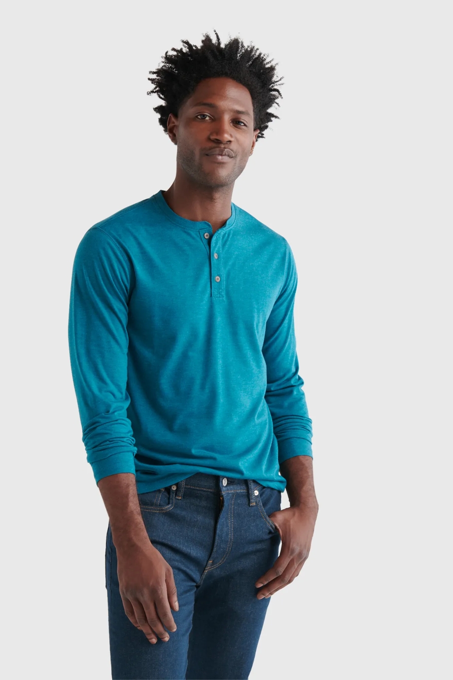 TENCEL JERSEY HENLEY, image 3