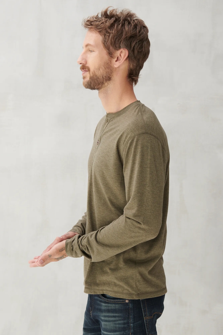 TENCEL JERSEY HENLEY, image 3