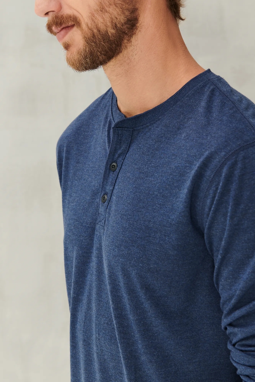 TENCEL JERSEY HENLEY, image 5