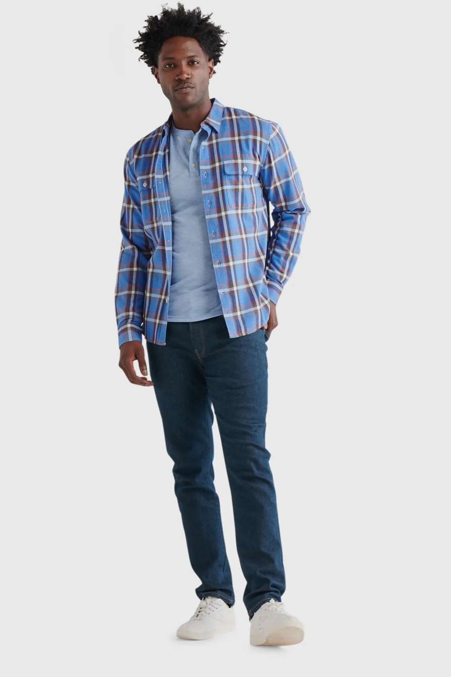 TENCEL JERSEY HENLEY, image 2