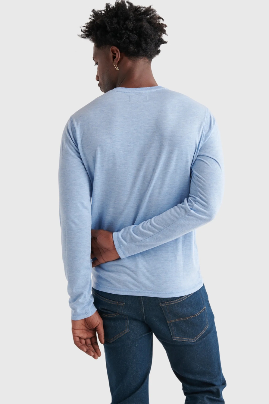 TENCEL JERSEY HENLEY, image 4